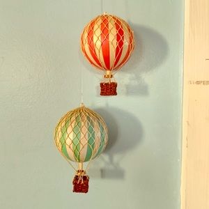 Hot air balloon home decoration